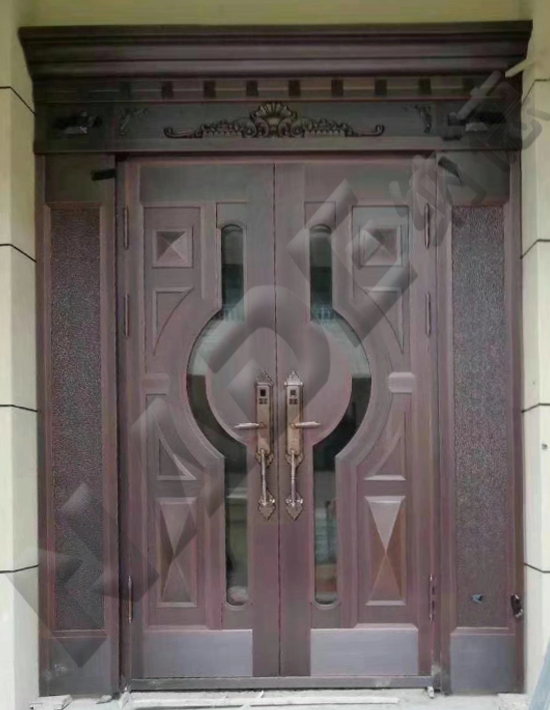 锦州丽敏酒店玻璃铜门