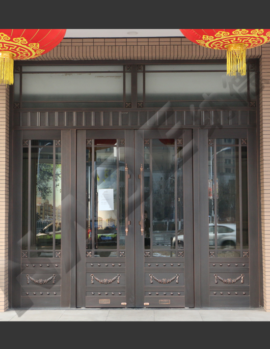 锦州彩票发行中心玻璃铜门